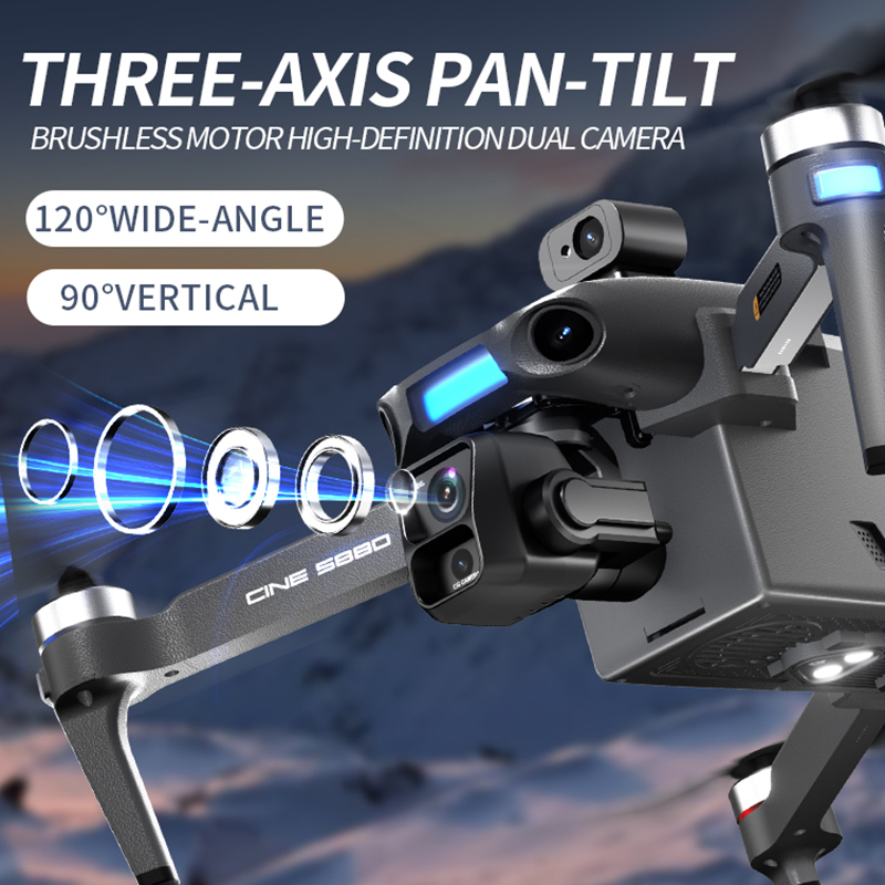 2026 New 8K Dual Camera Drone  - Drone Gimbal Brushless 评论和价格