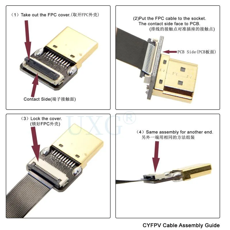 FPV HDMI-compatible Cable To M - Drone Gimbal For Gopro 评论和价格
