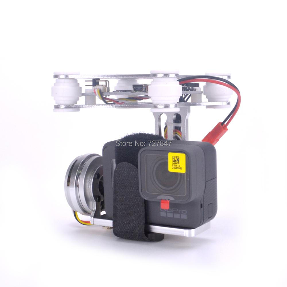 RTF FPV 3-AXIS / Lightweight 2 - Drone Gimbal For Gopro Hero 评论和价格