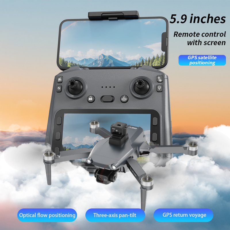 8K ESC Dual Camera Drone GPS P - Drone Gimbal 3 Axis 评论和价格